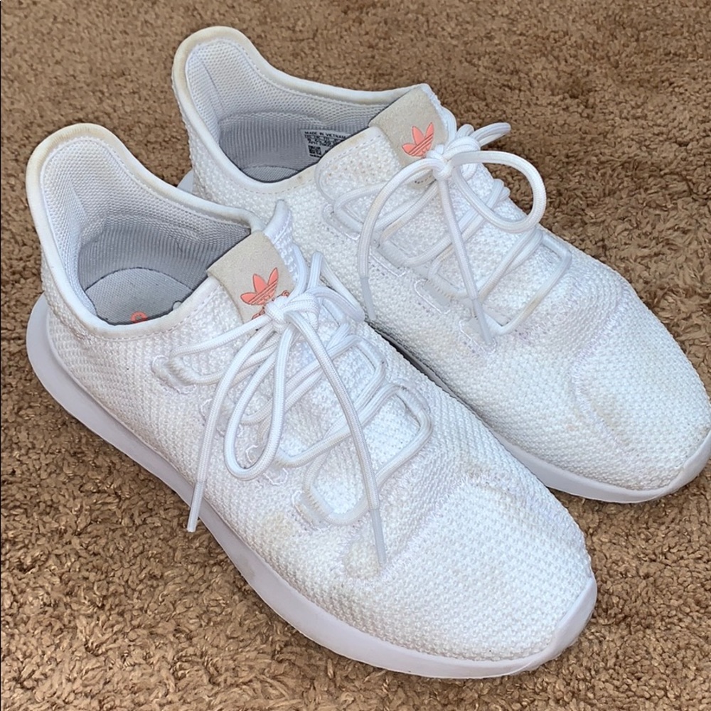 White Adidas Tennis Shoes
